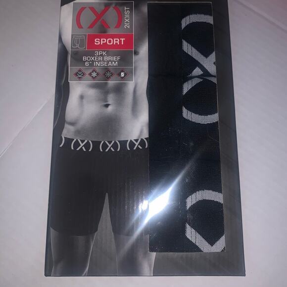 2(X)IST Sport Boxer Brief 3-Pack 6” Inseam - Picture 7 of 7